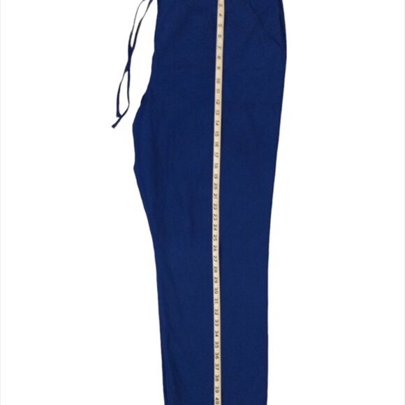 Scrubstar Scrub Set Top Bottom Pants XL Nursing Uniform Blue - Picture 11 of 12